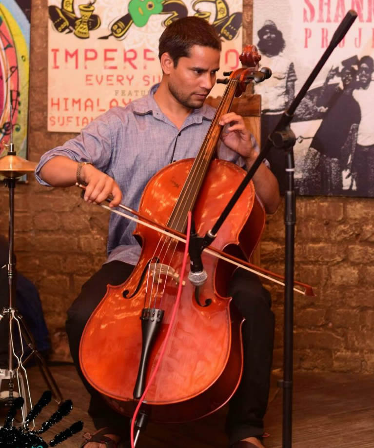 indian cello player nashik india