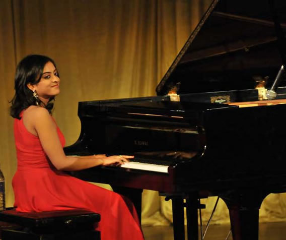 female piano player nashik