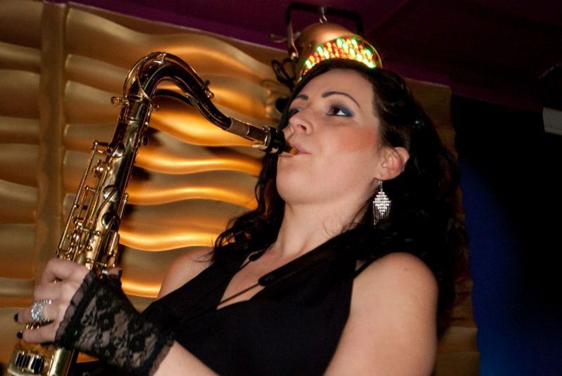 female saxophone player nashik